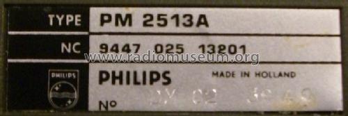 Digital Multimeter PM 2513 A; Philips; Eindhoven (ID = 2155763) Equipment