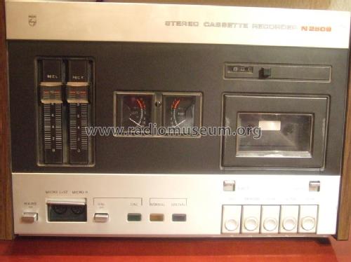 Stereo-Cassetten-Recorder 2509 N2509; Philips - Österreich (ID = 492760) Sonido-V