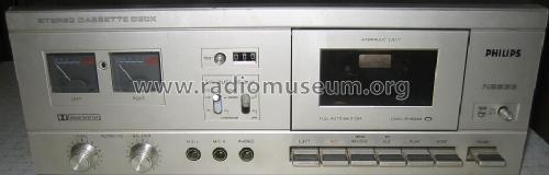 Stereo Cassette Deck N2533; Philips - Österreich (ID = 555358) Ton-Bild