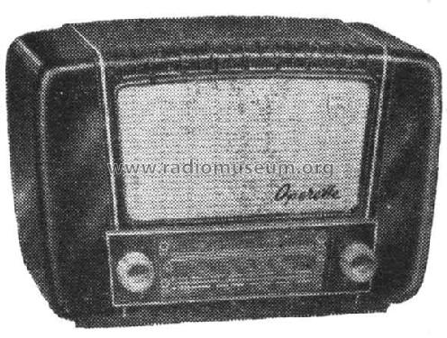 Operette BA243U/2; Philips - Österreich (ID = 313271) Radio
