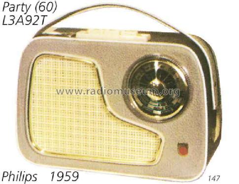 Party 60 L3A92T; Philips - Österreich (ID = 2242) Radio