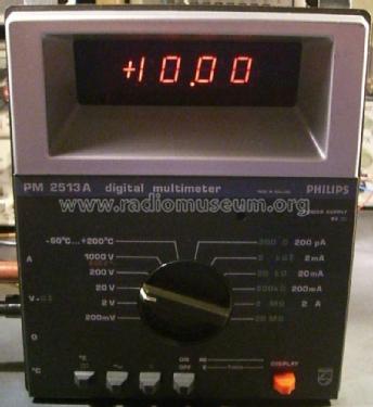 Digital Multimeter PM 2513 A; Philips; Eindhoven (ID = 2152799) Equipment