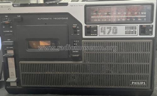 Radio-Recorder 470 22AR470; Philips - Österreich (ID = 2907388) Radio