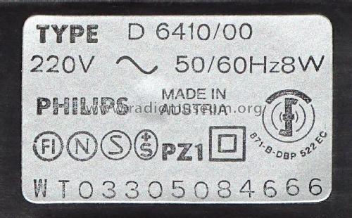 Recorder D6410 /00 /05; Philips - Österreich (ID = 2316435) R-Player