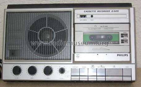 Recorder D6410 /00 /05; Philips - Österreich (ID = 834529) Sonido-V