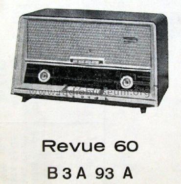 Revue 60 B3A93A; Philips - Österreich (ID = 69096) Radio