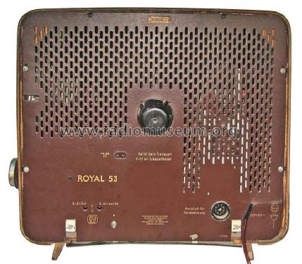 Royal 53 21TA250A /00 Ch= S5; Philips - Österreich (ID = 345109) Television