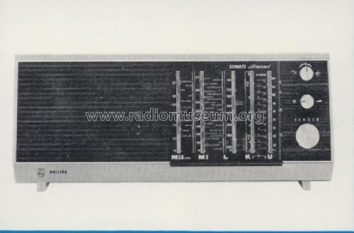 Sonate Luxus 12RB280/30B; Philips - Österreich (ID = 111914) Radio