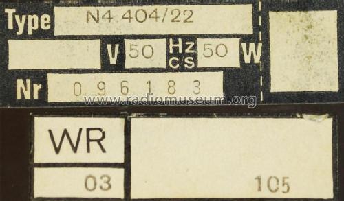 Stereo 4 Track N4404 /22; Philips - Österreich (ID = 1823157) R-Player