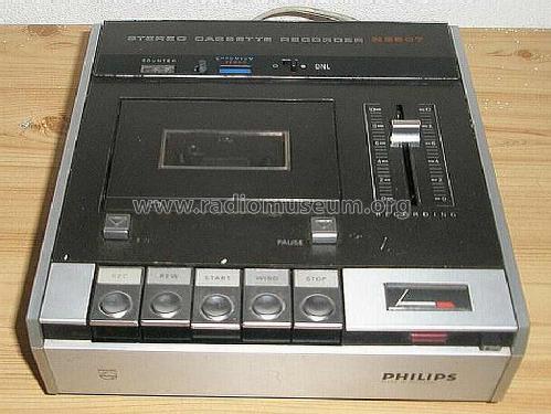 Stereo-Cassetten-Recorder 2507 N2507; Philips - Österreich (ID = 835552) Sonido-V