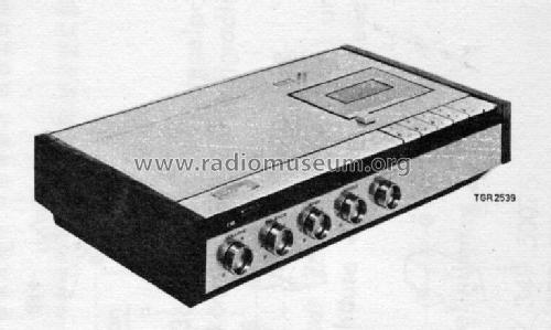 Stereo-Cassetten-Recorder N2400; Philips; Eindhoven (ID = 101909) Sonido-V