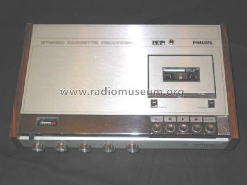 Stereo-Cassetten-Recorder N2400; Philips; Eindhoven (ID = 154560) Reg-Riprod