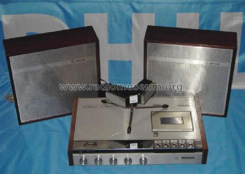 Stereo-Cassetten-Recorder N2400; Philips; Eindhoven (ID = 450681) Enrég.-R