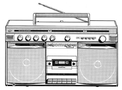 Stereo Radio Recorder D8514 /00 /02 /05; Philips - Österreich (ID = 686127) Radio