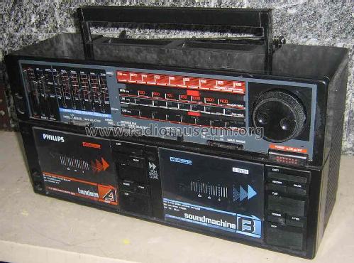 Stereo-Radiorecorder D8458; Philips - Österreich (ID = 609534) Radio