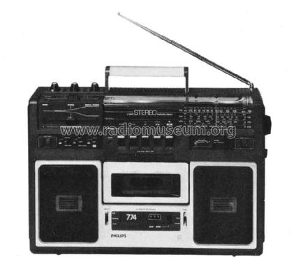 Stereo Traveller 774 22AR774/70; Philips - Österreich (ID = 1393830) Radio