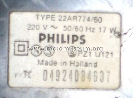 Stereo Radiorecorder 22AR774 /60; Philips; Eindhoven (ID = 946929) Radio