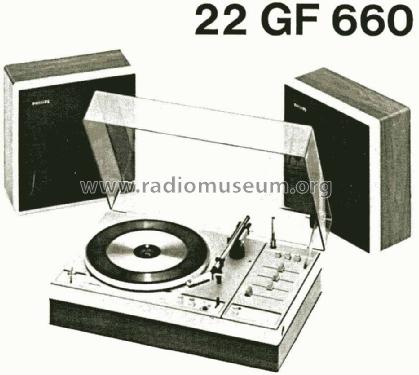 Stereo-Wechsler-Electrophon 660 22GF660 + 22EG660; Philips Radios - (ID = 747856) R-Player