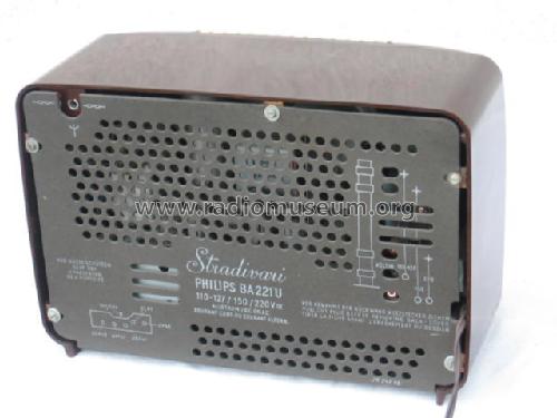Stradivari BA221U; Philips - Österreich (ID = 107588) Radio