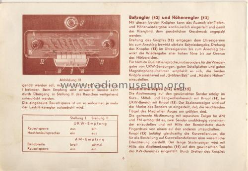 UKW Luxus Musikschrank 54 FA743A; Philips - Österreich (ID = 2665964) Radio