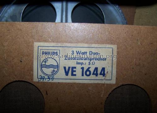 VE1644; Philips - Österreich (ID = 1105341) Speaker-P