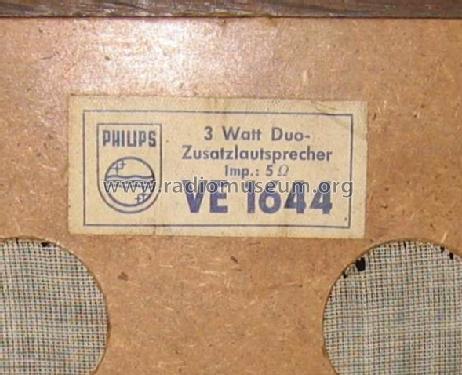 VE1644; Philips - Österreich (ID = 1343655) Speaker-P