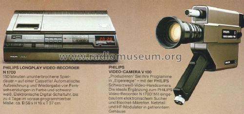 Video Cassette Recorder N1700 /00 /15 /43 /45 /65; Philips - Österreich (ID = 1766870) Reg-Riprod