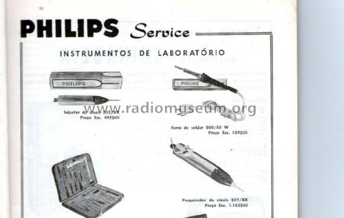 Pesquisador de sinais 807/XX; Philips Portugal (ID = 2051600) Equipment