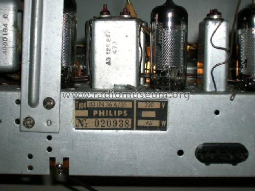 B3LN36A; Philips Portugal (ID = 308940) Radio