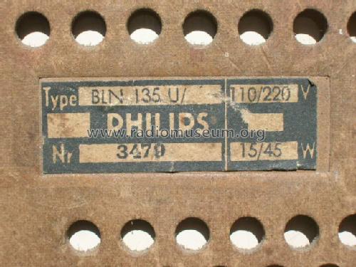 BLN135U; Philips Portugal (ID = 378666) Radio