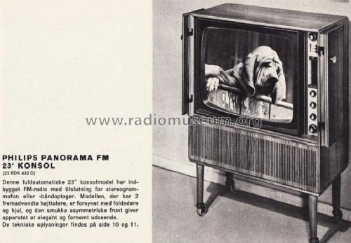 FM 23RDK433D; Philips Radio A/S; K (ID = 693027) TV Radio