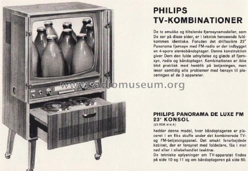 FM de luxe 23RDK414A; Philips Radio A/S; K (ID = 693029) TV Radio