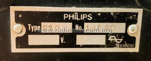 2109; Philips Radios - (ID = 2571549) Speaker-P