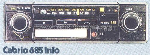 22AC685; Philips Radios - (ID = 1584316) Autoradio