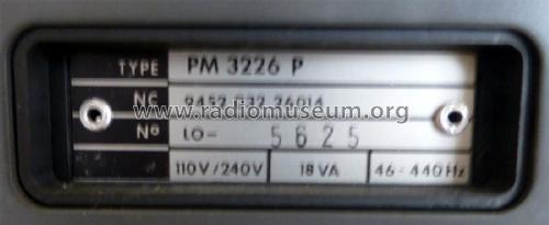 2-Kanal Oszilloskop PM 3226P; Philips Radios - (ID = 2178313) Equipment