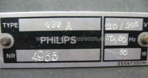 456A; Philips Radios - (ID = 497591) Radio