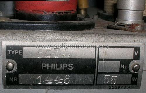 655A; Philips Radios - (ID = 604506) Radio