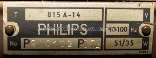 815A-14; Philips akc. spol., (ID = 391784) Radio