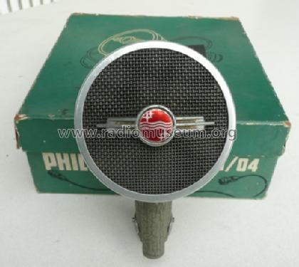 Dynamisches Mikrofon 9549/04; Philips Radios - (ID = 1397029) Microphone/PU