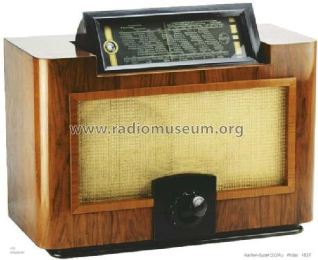 Aachen-Super D52-AU; Philips Radios - (ID = 643) Radio