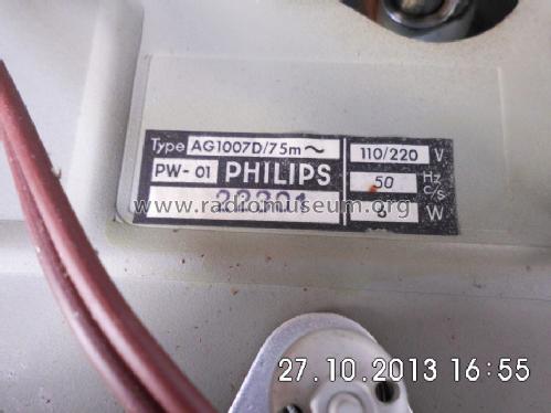 AG1007D /75m; Philips Radios - (ID = 1558037) R-Player