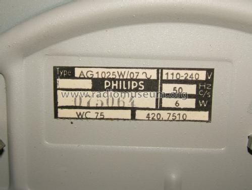 Stereo-Plattenwechsler Chassis Ch= Philips AG1025W /07 WC75; Grundig Radio- (ID = 459616) R-Player