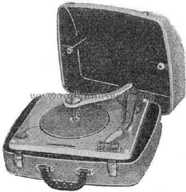 Plattenwechsler-Koffer AG1207; Philips Radios - (ID = 470608) R-Player