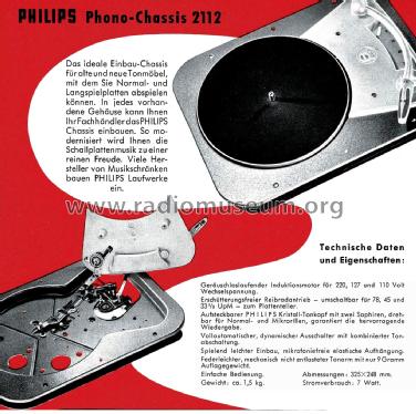 AG2112; Philips Radios - (ID = 2709322) R-Player