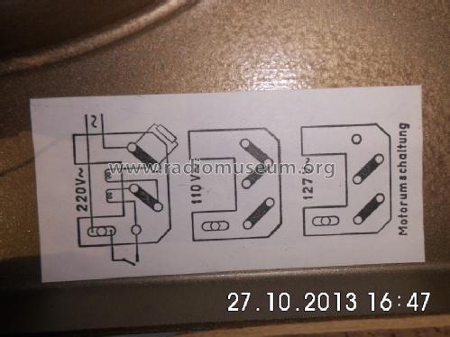 Plattenwechsler-Chassis AG 1003; Philips Radios - (ID = 1558012) Reg-Riprod