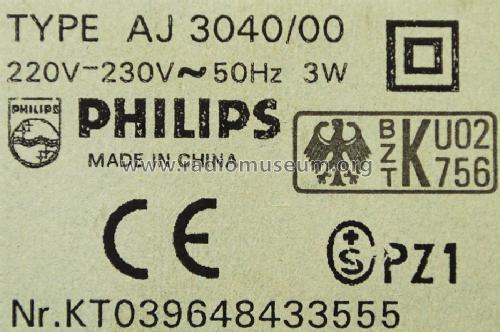 AJ3040; Philips 飞利浦; (ID = 1651141) Radio