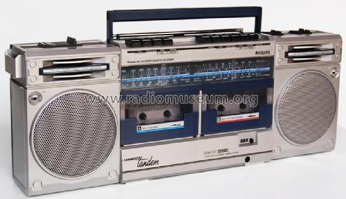 AM/FM Radio Cassette Recorder - Super Tandem D8334 /00 /05 /00R /05R; Philips - Österreich (ID = 1861676) Radio