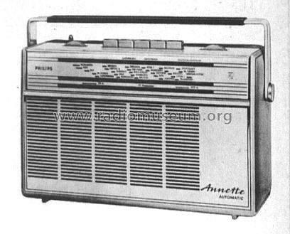 Annette Automatic L5D52T; Philips Radios - (ID = 68466) Radio