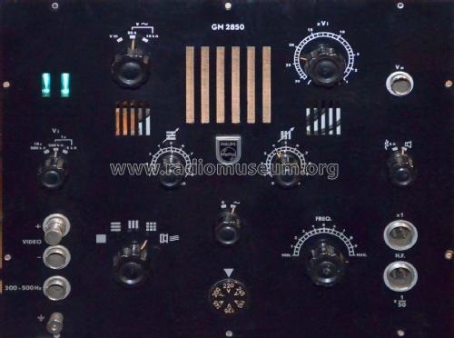 Audio-Video Signal Generator GM2850; Philips Radios - (ID = 1954919) Equipment