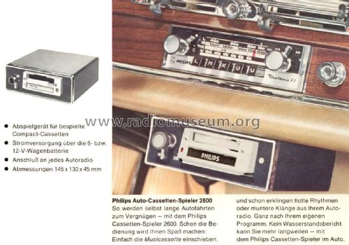 Auto-Cassettenspieler N2600; Philips Radios - (ID = 2281394) R-Player